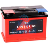 Аккумулятор 6 СТ- 75 АПЗ "UNIKUM" (прямая полярность) распродажа (Оригинал)* Аккумулятор 6 СТ- 75 АПЗ "UNIKUM" (прямая полярность) распродажа (Оригинал)*